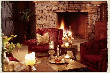 Relax by the Fire - Clayoquot Wilderness Resorts