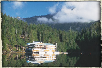 Quait Bay Floating Resort and Healing Grounds Spa, British Columbia, Canada