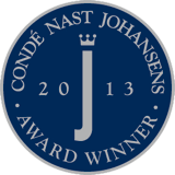 Conde Nast Johansens award winner 2013