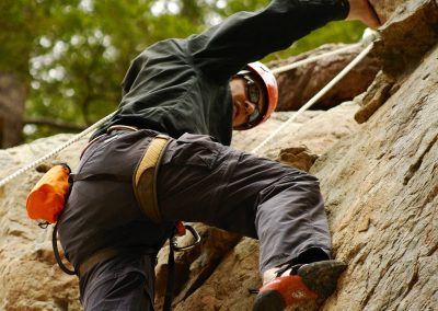 CWR Rock Climbing Wall Ascent