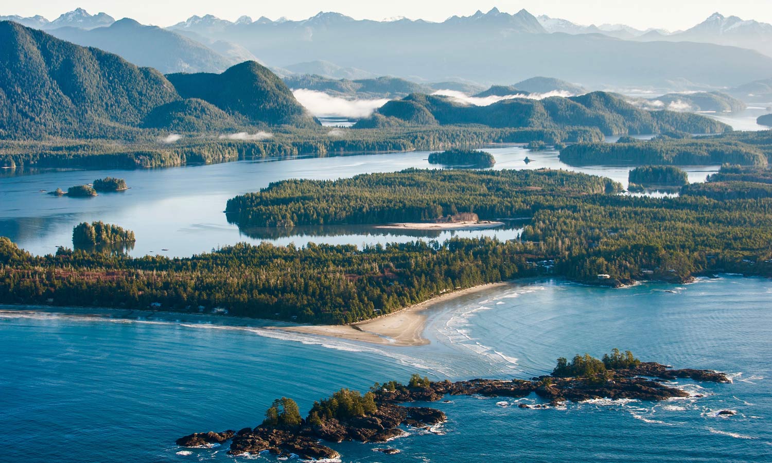 Clayoquot Sound Aerial Kelsey
