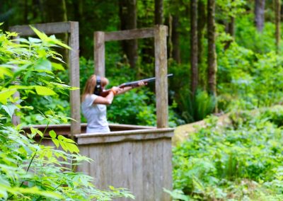 CWR Woman Skeet Shooting at Range